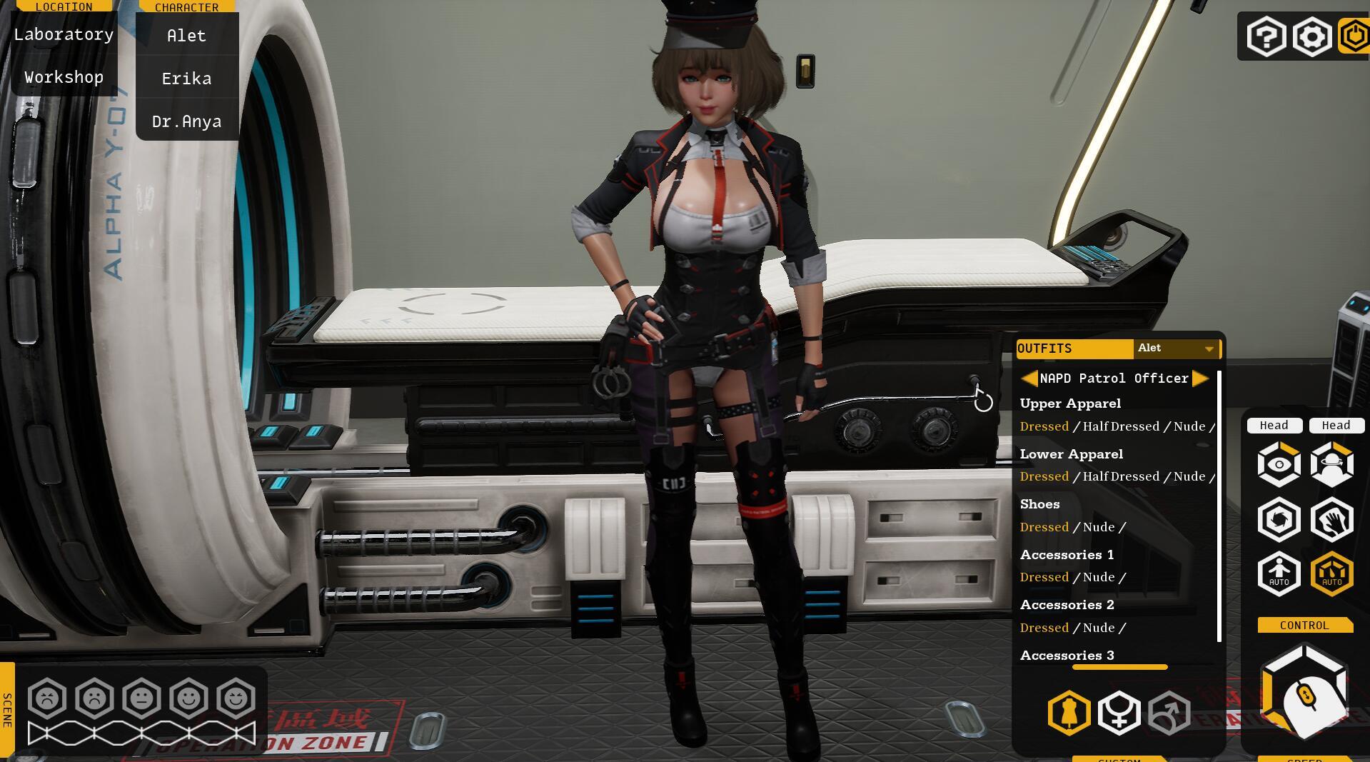 堕落玩偶-爱欲行动|V0.45|英文|Fallen Doll: Operation Lovecraft插图2 堕落玩偶:爱欲行动|V4.9.Patch-Hotfix-新模式修复|+WIN7补丁|Fallen Doll:Operation Lovecraft