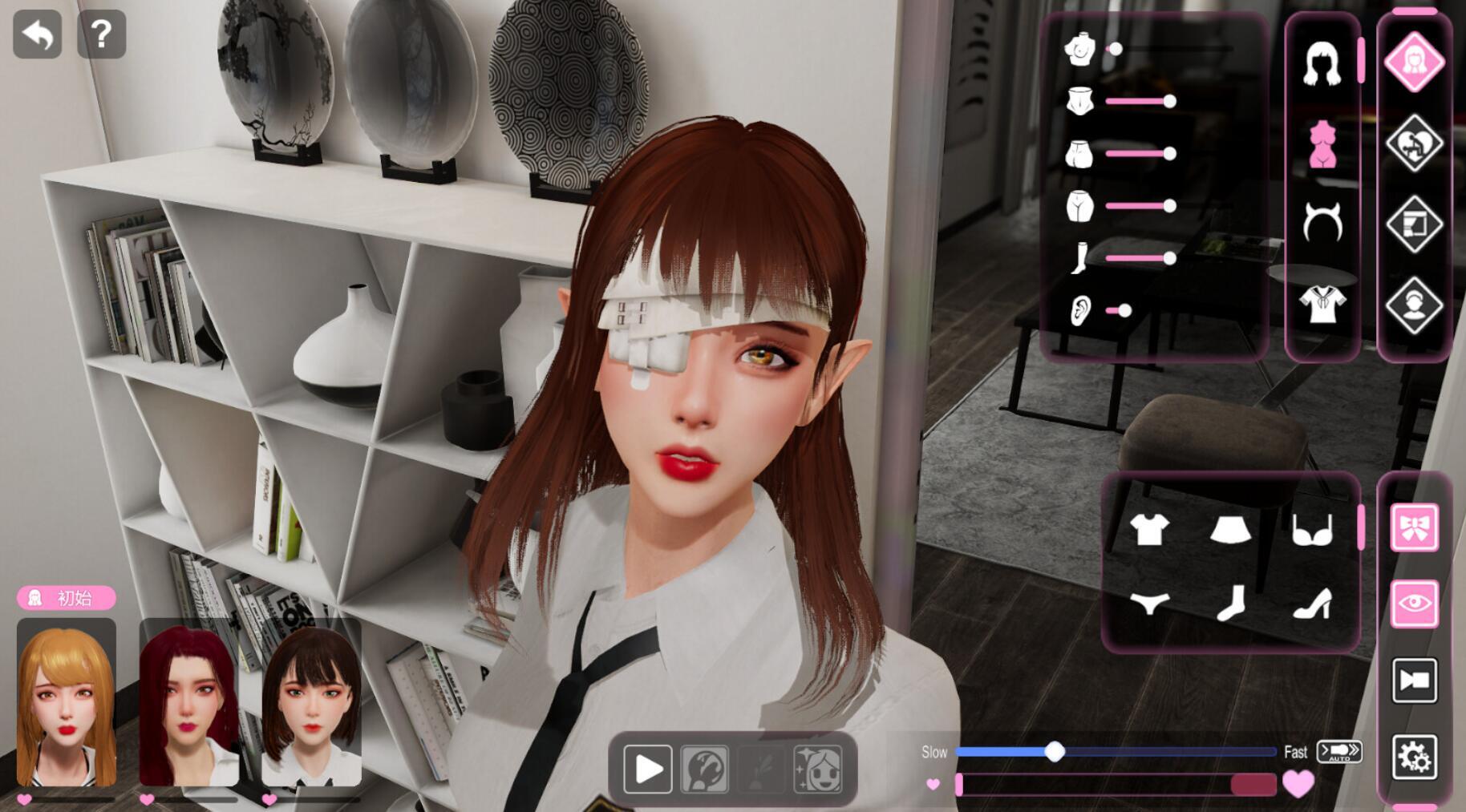 雪山别墅和三个女孩的做爱假期|STEAM官中