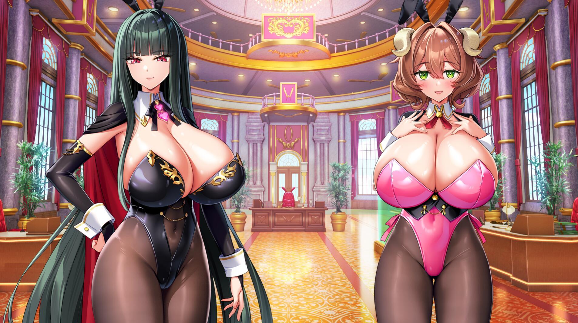 吹弹!丰盈!波涛汹涌!异世界欧派兔女郎学园